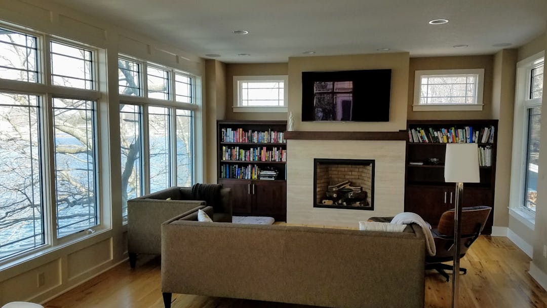 Custom living room